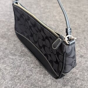 Coach Black Vintage Signature C Demi Shoulder Shoulder Bag